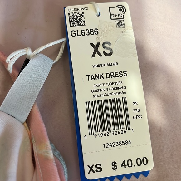 Colorful Tank Dress by Adidas - Picture 4 of 4